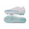 Nike Zoom Mercurial Vapor 17 Elite FG Cleats White Blue