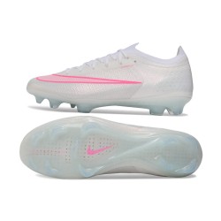 Nike Zoom Mercurial Vapor 17 Elite FG Cleats White Pink
