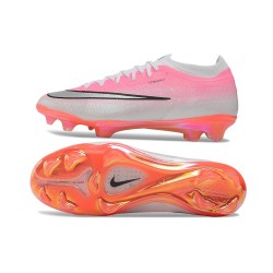 Nike Zoom Mercurial Vapor 17 Elite FG Cleats Pink Silver