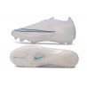 Nike Zoom Mercurial Vapor 17 Elite FG Cleats White Cyan