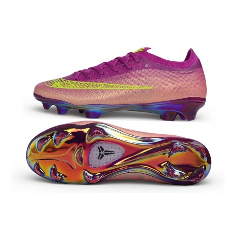Nike Air Zoom Mercurial Vapor 17 Elite FG Shoes Purple Yellow