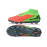 News Nike Phantom 6 High Elite FG Hot Punch Black Green Strike