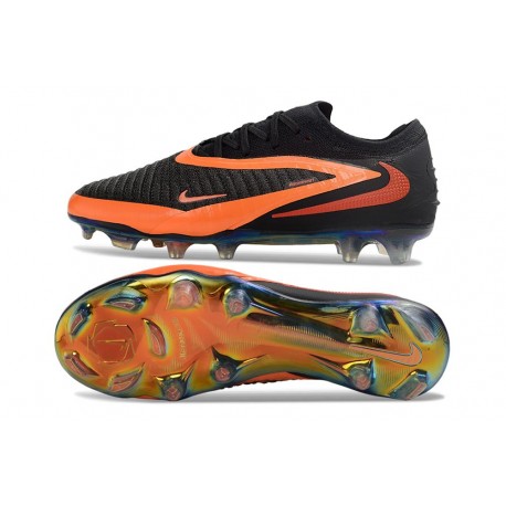 Nike Phantom 6 Low Cut Elite FG Soccer Cleat Black Brt Crimson