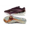 Nike Phantom 6 Low Elite Firm Ground Boots Burgundy Crush Univ Red Fossil