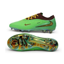 Nike Phantom 6 Low Elite Firm Ground Boots Green Black