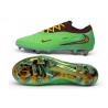 Nike Phantom 6 Low Elite Firm Ground Boots Green Black