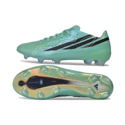 Adidas F50 Hyperfast Elite Firm Ground Cleats Pulse Mint Core Black Solar Lemon