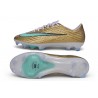 Nike Mercurial Superfly XI Elite FG Soccer Cleats Mtlc Gold Green Glow