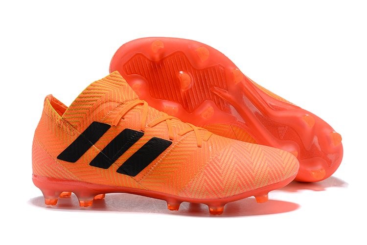messi cleats orange