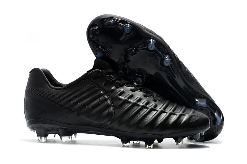 nike tiempo cleats black