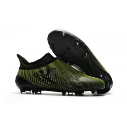adidas Men's X 17+ PURESPEED FG Soccer Cleats - Deep Green