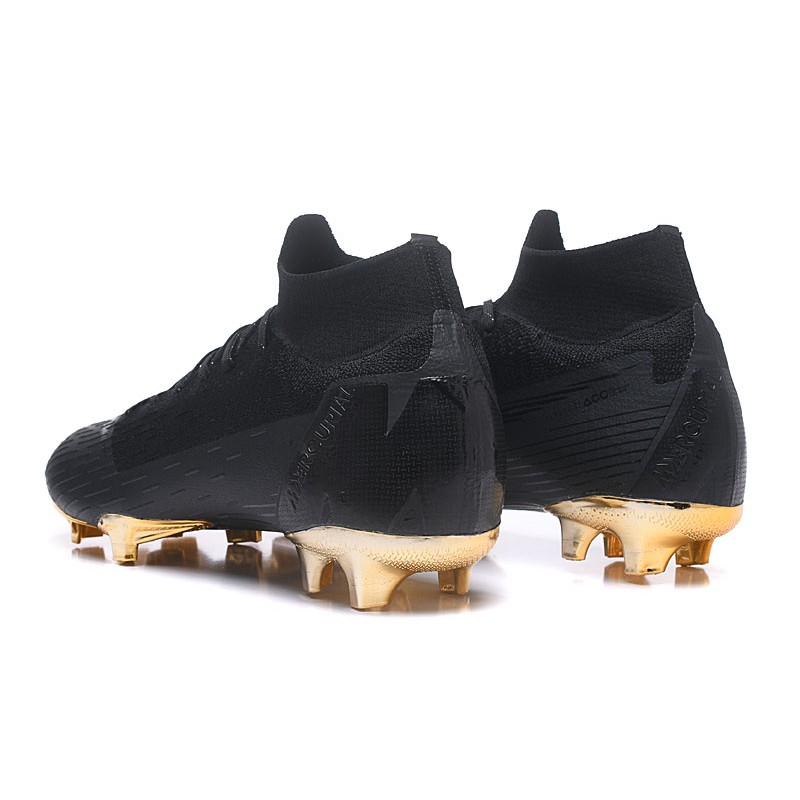 nike black gold football boots