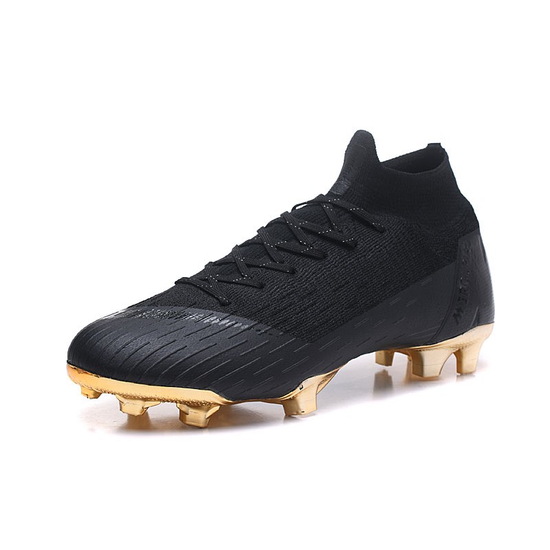 black and gold football boots nike