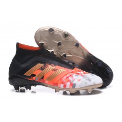 adidas Predator Telstar 18+ FG Firm Ground Boots - Black Metallic Copper