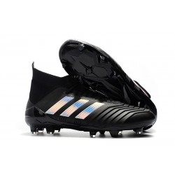 adidas 2018 Predator 18.1 FG Soccer Cleats - Black Silver