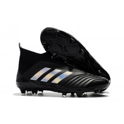 New adidas Predator 18+ FG Firm Ground Boots - Black Silver