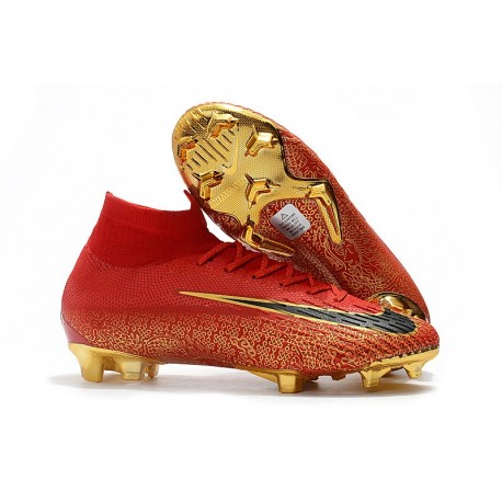 gold nike cleats