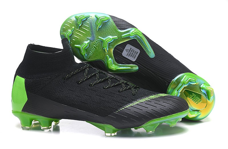black and green mercurials