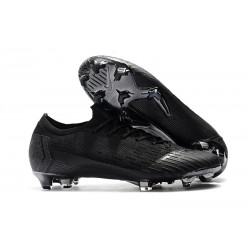 Nike Mercurial Vapor XII Elite FG Wolrd Cup Soccer Shoes - All Black