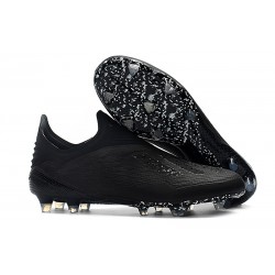 New adidas X 18+ FG Soccer Boots - All Black