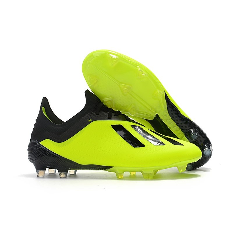 Adidas X 18 1 Fg Firm Ground Soccer Cleats Yellow Black