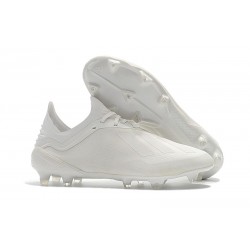 adidas X 18.1 FG Firm Ground Soccer Cleats - All White