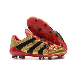 New adidas Predator Accelerator Electricity FG Boots - Golden Red Black