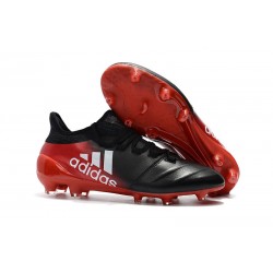 adidas ACE 17.1 Leather FG Soccer Boots Black Red
