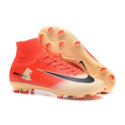 Nike Mercurial Superfly V FG Soccer Cleats - Red Gold