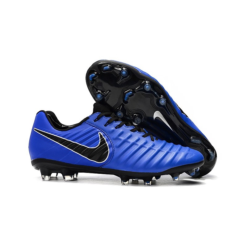 dilemma Suppose to play Nike Tiempo Legend 7 FG New Soccer Boots - Blue Black
