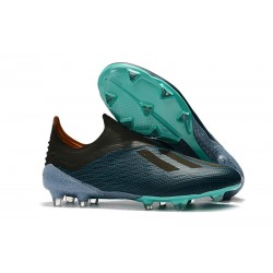 adidas X 18+ FG Firm Ground Cleats - Blue Black