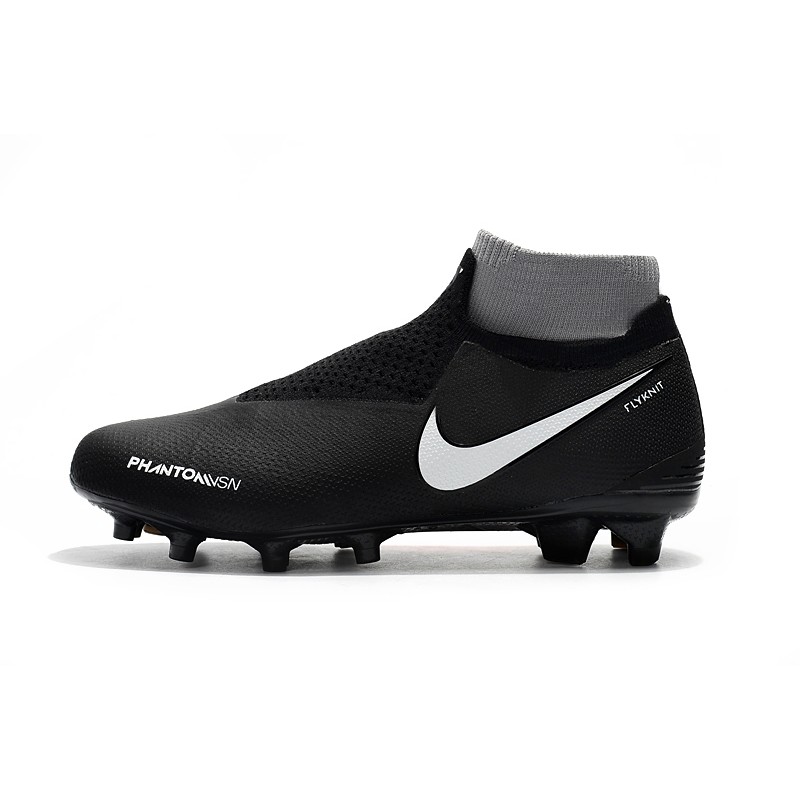 Nike Phantom VSN Elite DF FG New Boots - Black Orange White