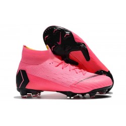 Nike Mercurial Superfly 6 Elite ACC FG Men's Boot - Pink Black