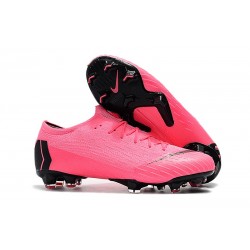 Nike Mercurial Vapor 12 Elite FG Mens Soccer Boots - Pink Black