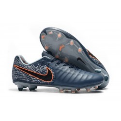 Nike Tiempo Legend 7 FG New Soccer Boots - Cyan Black