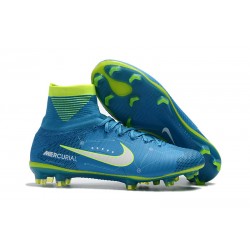 Neymar Nike Mercurial Superfly 5 FG Firm Ground Boots - Blue