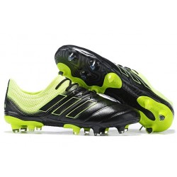 New adidas Copa 19.1 FG Soccer Shoes - Black Solar Yellow