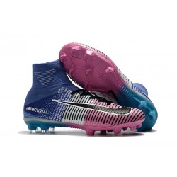 Nike Mercurial Superfly 5 FG Firm Ground Boots - Blue Pink Black