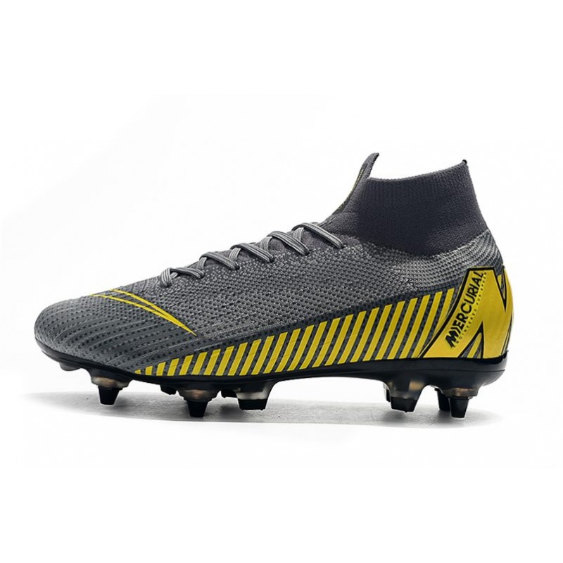 nike mercurial grey yellow