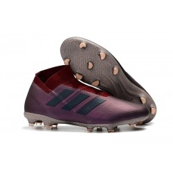 Adidas Nemeziz 18+ FG Mens Boots - Purple Black