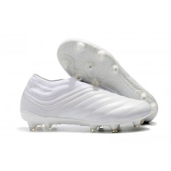 New Adidas Copa 19+ FG Soccer Shoes - All White