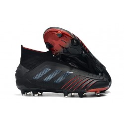 New adidas Archetic Predator 19+ FG Soccer Boots - Black Red