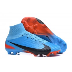 Nike Mercurial Superfly 5 FG Firm Ground Boots - Blue Red