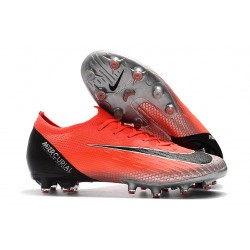 New Collection Nike Mercurial Vapor XII Elite AG-Pro Crimson Silver Black