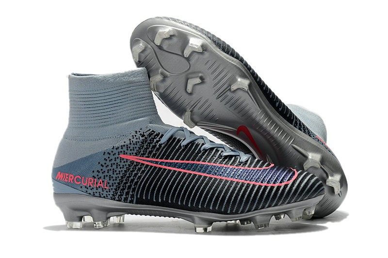 nike mercurial superfly grey and pink