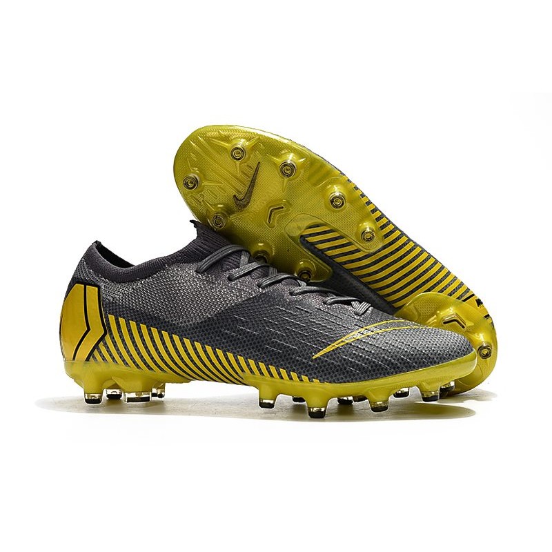 New Collection Nike Mercurial Vapor XII Elite AG Pro Grey Yellow