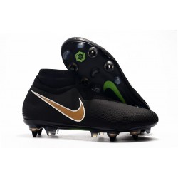 Nike Phantom Vision Elite DF SG-PRO Anti-Clog Black Gold