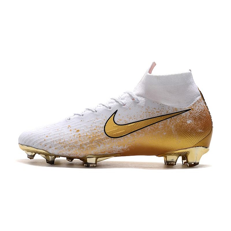 golden nike football boots