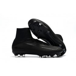 Nike Mercurial Superfly V FG Dynamic Fit Cleat - All Black