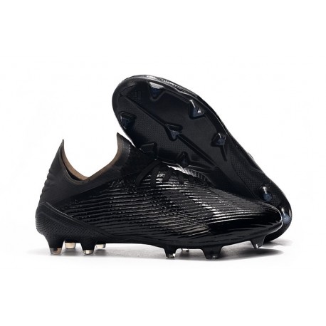 adidas X 19.1 FG Firm Ground Soccer Cleats All Black